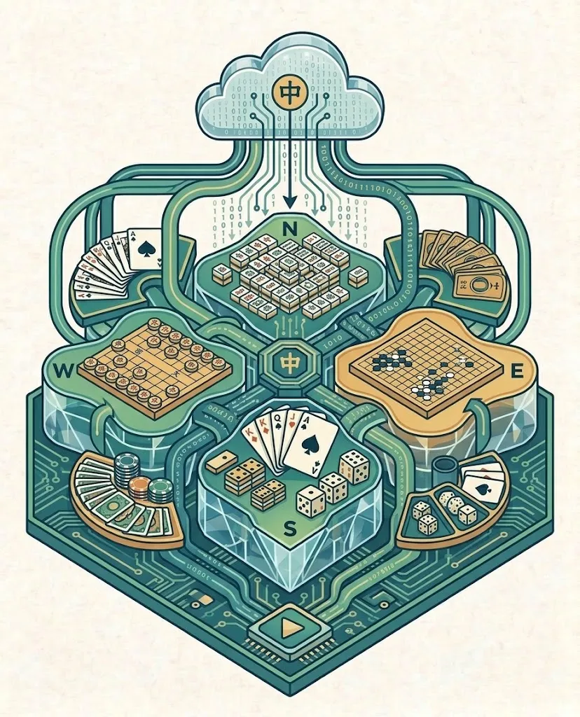 棋牌遊戲選擇豐富